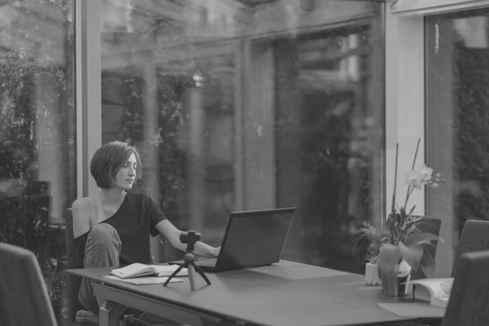 Students analyzing financial reports during intensive learning session